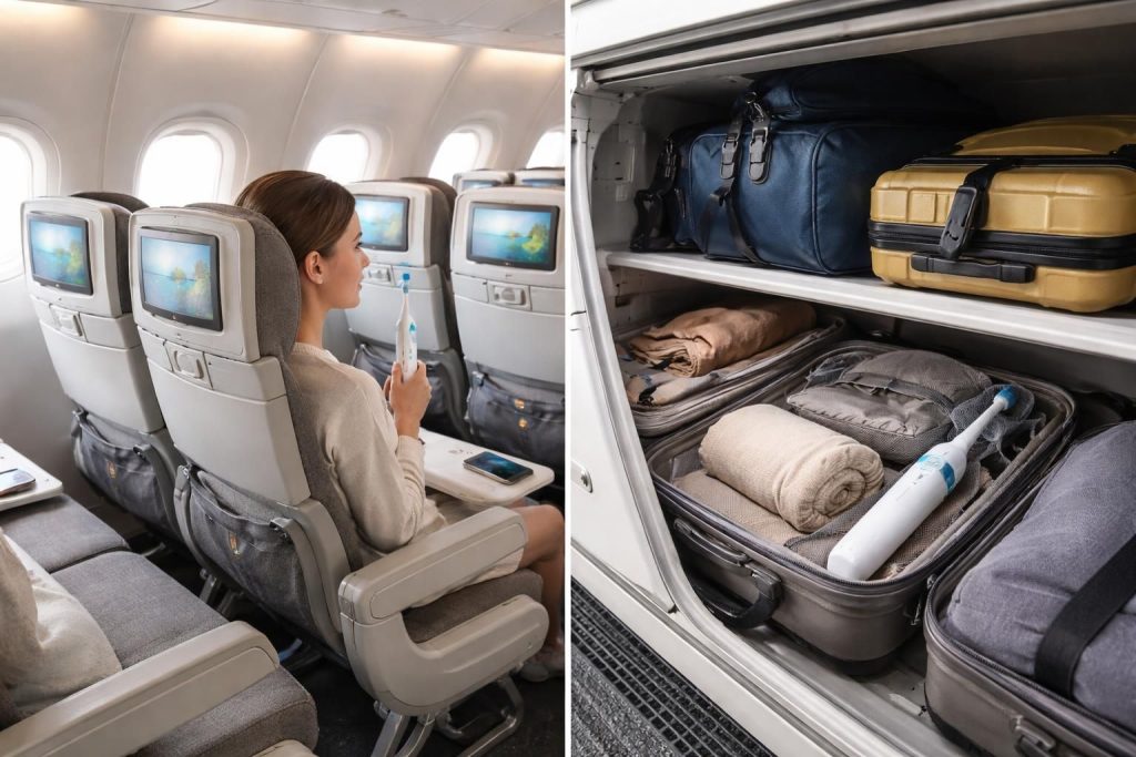 découvrez les règles et conseils pour transporter une brosse à dents électrique en avion, en cabine ou en soute, afin de voyager en toute tranquillité.