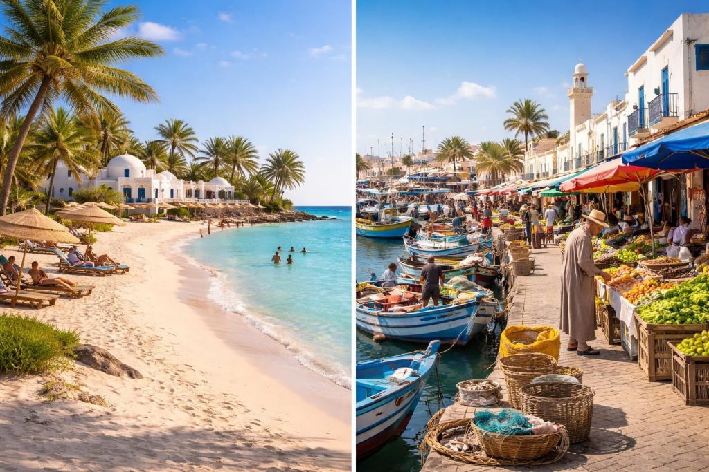 comparez djerba et zarzis pour vos vacances en tunisie et découvrez laquelle de ces destinations vous convient le mieux entre plages, culture et détente.