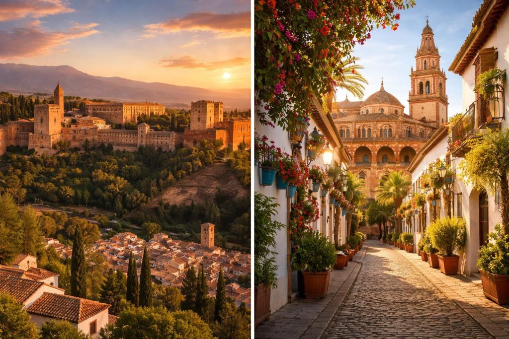 découvrez les charmes uniques de grenade et cordoue en andalousie et choisissez la ville idéale pour votre prochain voyage entre histoire, culture et paysages enchanteurs.