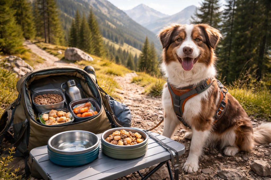 découvrez quelle quantité de nourriture donner à votre chien lors de randonnées et quels aliments privilégier pour assurer son énergie et sa santé tout au long du parcours.