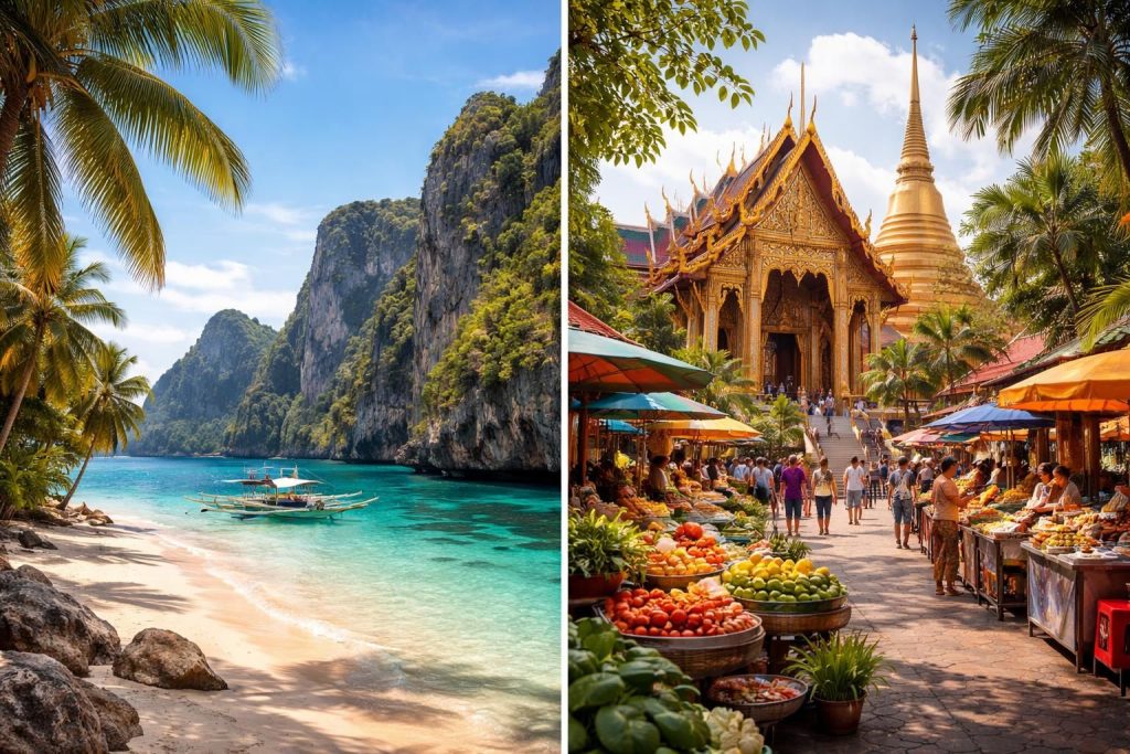 découvrez notre guide complet pour choisir entre les philippines et la thaïlande, deux destinations asiatiques incontournables. comparez culture, paysages, activités et conseils pratiques pour un voyage mémorable.