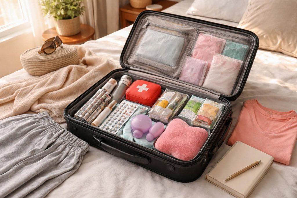 découvrez tous nos conseils indispensables pour voyager sereinement pendant vos règles : préparation, organisation et astuces pour profiter pleinement de votre voyage.