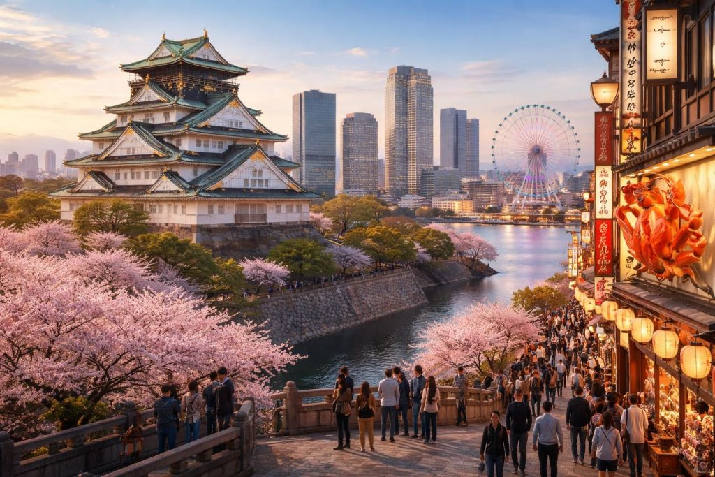 découvrez les incontournables à visiter à osaka : temples historiques, quartiers animés, spécialités culinaires et attractions modernes pour un séjour inoubliable au cœur du japon.